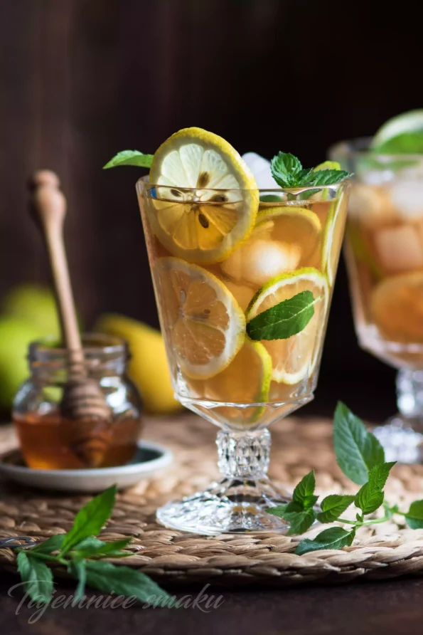 domowa mrożona herbata ice tea