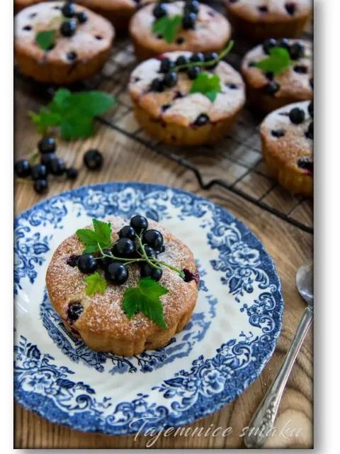 jogurtowe-babeczki-muffiny-z-czarnymi-porzeczkami-i-mieta