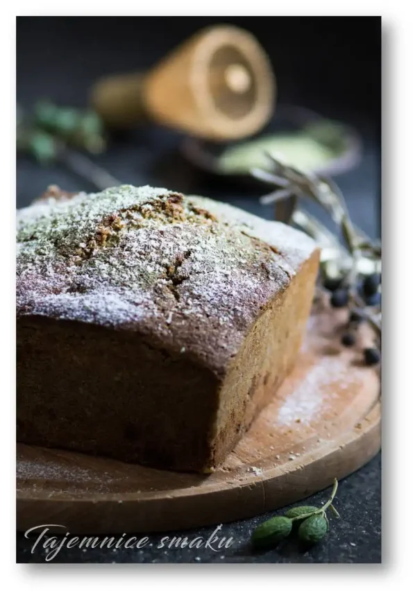 ciasto z herbatą matcha