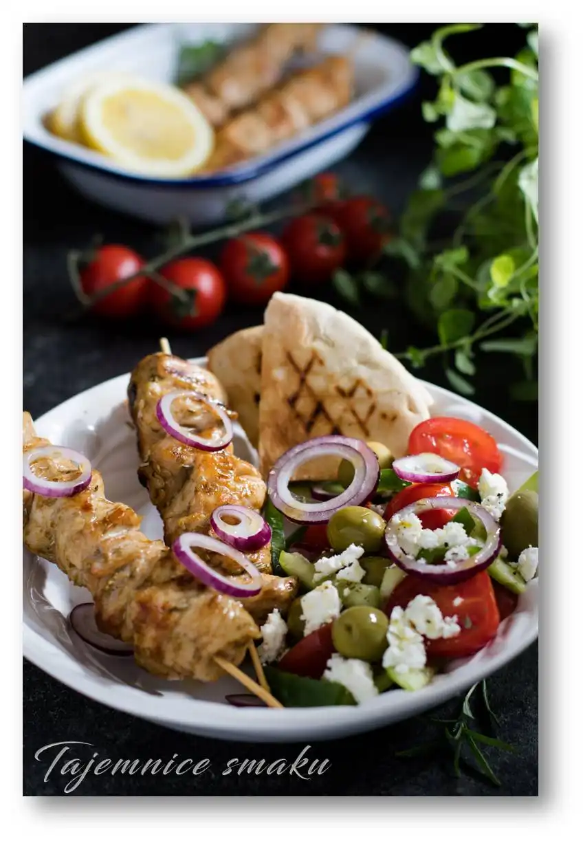 szaszłyki greckie souvlaki
